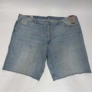 Levis 469 Loose Stretch Denim Wash Shorts